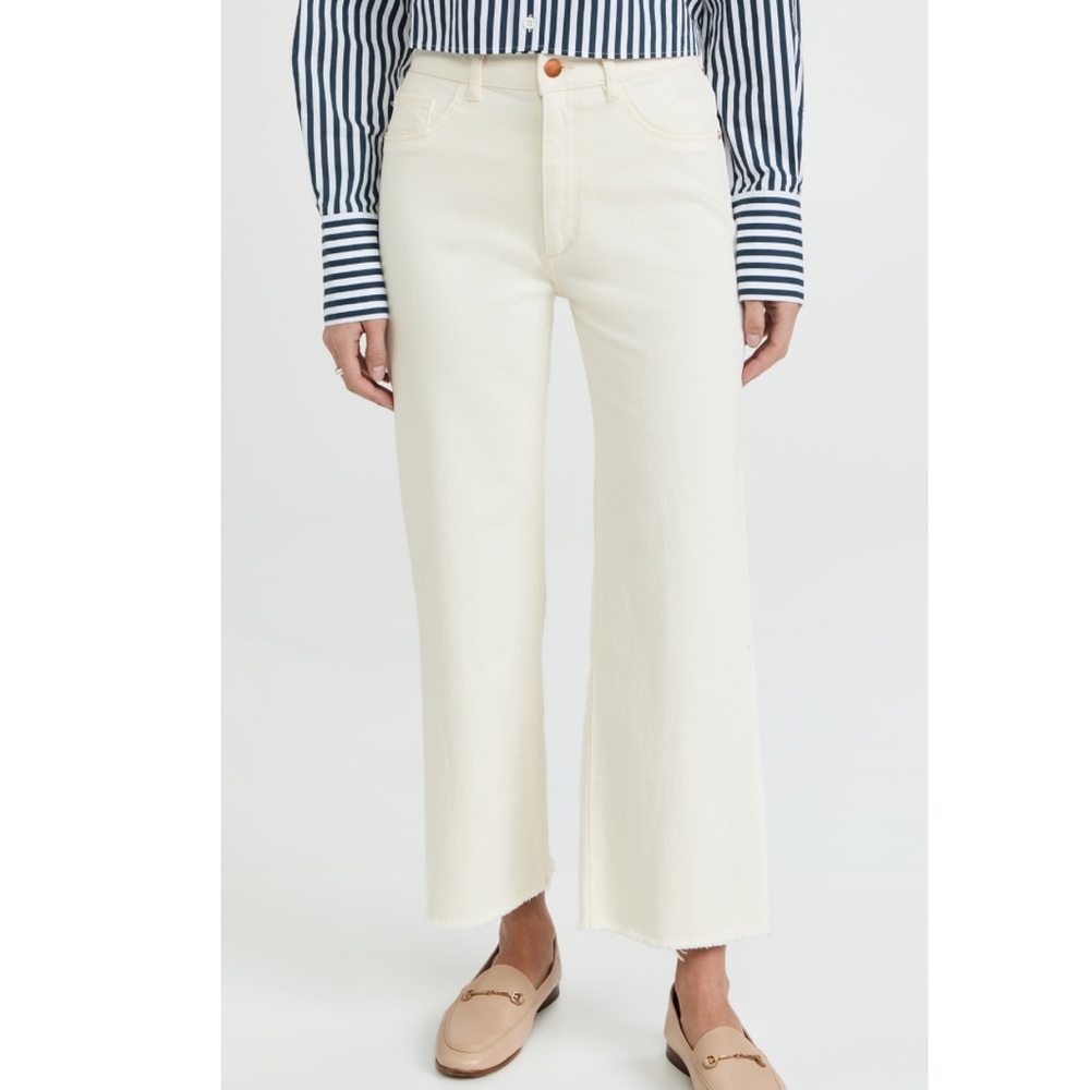 DL1961 Hepburn Wide Leg High Rise Jeans